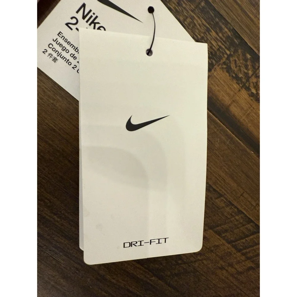 New Nike Baby Girl's Dri-FIT Logo T-Shirt Sz 18 Pink New Toddler Read NWT